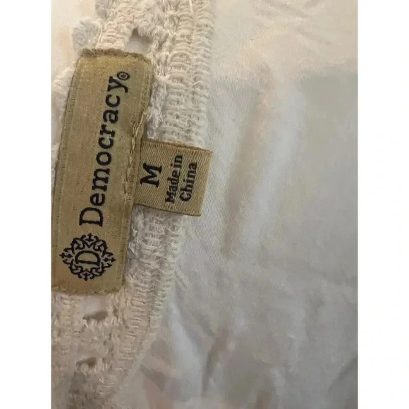 DEMOCRACY boho baggy tunic top womens size medium - Picture 11 of 11